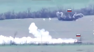 A Russian armored column of 29 units was destroyed in the Zaporizhia region.