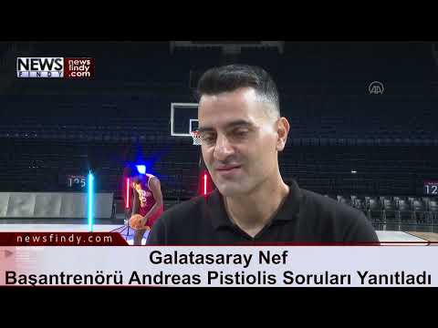 Galatasaray Nef Başantrenörü Andreas Pistiolis Soruları Yanıtladı