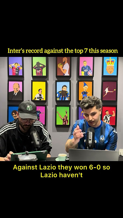Inter’s record against the top 7 in Serie A this season #inter #seriea #football #soccer #podcast