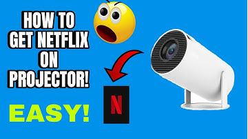 How to get Netflix on portable projector !EASY!