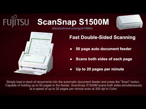 Fujitsu ScanSnap S1500M Review - The most important things to know about Fujitsu ScanSnap S1500M