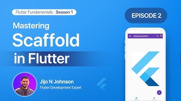 Episode 2:Mastering Scaffold in Flutter | Season 1:Exploring Common Widgets #flutterforbeginners