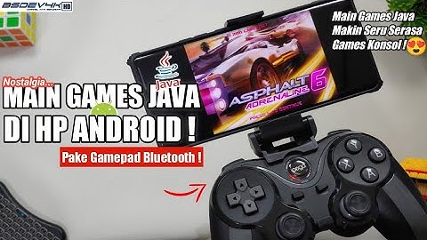 MAIN GAMES JAVA DI HP ANDROID PAKE GAMEPAD BLUETOOTH !