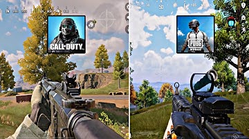 PUBG Mobile vs Call Of Duty Mobile: Details and Physics Comparison