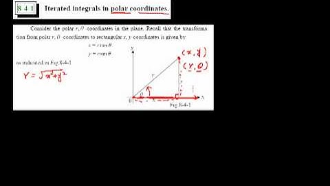 84 Multiple Integration 020 | in Polar、Cylindrical and Spherical Coordinates 020 | 正修科大中文微積分(三)