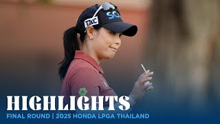 Final Round 2025 Honda LPGA Thailand
