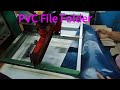 high frequency welding machine for pvc hot stamping file folder