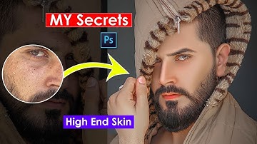 High-End Retouching using Frequency Separation in Adobe Photoshop - اردو / हिंदी`