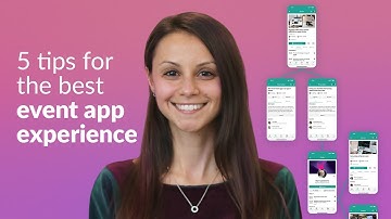 5 tips for the best event app experience