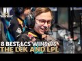 The 8 best lcs wins vs the lck and lpl its a sad list
