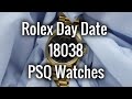 Il Rolex più importante di sempre | Rolex 18038 | PSQ Watches