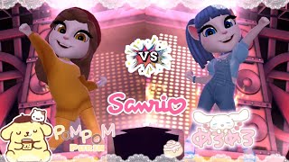 Pompompurin VS cinnamorrol VS my angela cosplay makeover || my talking angela 2 || Sparkly_moon