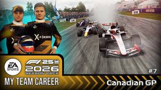 Avoiding A Crazy Crash?! (f1 26 My Team Career Mode - Part 7 - Canadian Gp)