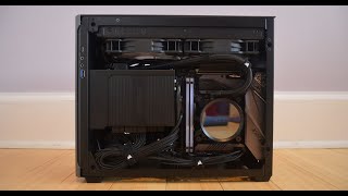 Sliger SM580 Cable Management + NZXT X63 MOD!