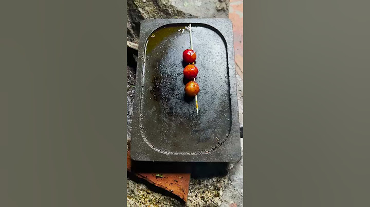 Ẩm Thực Hài Hước: Mận Hậu Nướng Siêu Cay (Grilled Stone Food) #Shorts
