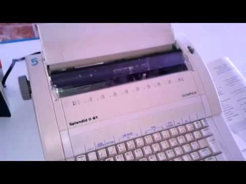 วีดีโอ: เครื่องพิมพ์ดีดใช้ไฟฟ้าหรือไม่?