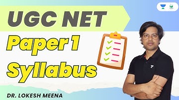 UGC NET Paper 1 Syllabus | Dr Lokesh Meena