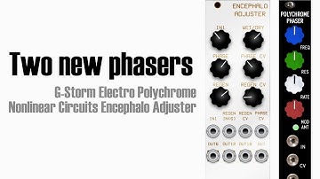 Eurorack phasers - two new additions