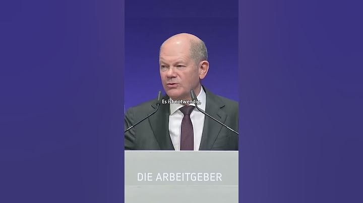 Olaf Scholz: Müssen mehr Industriearbeitsplätze schaffen!