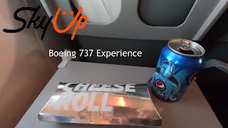 The SkyUp Airlines Flight Experience: Boeing 737 Economy Class | Kyiv to Zaporizhia | PQ 109