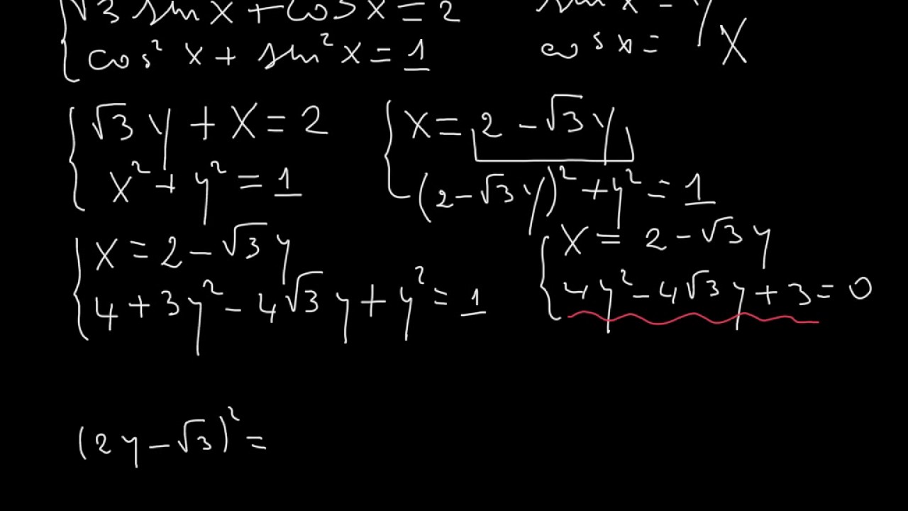 Disequazioni Lineari In Seno E Coseno