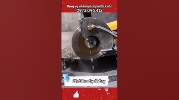 Dụng cụ chắn bụi và cấp nước máy cắt tường