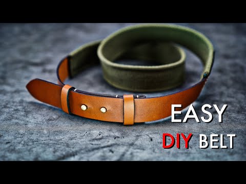 Two Minute Leather Builds - The Sam Browne Belt