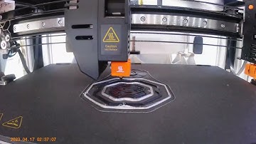 Snapmaker J1 - Gimbal Test in Luban with PETG White included profile