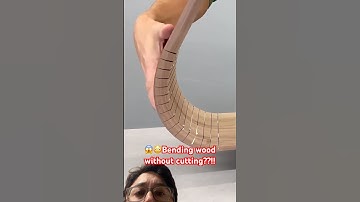 😱😳Bending wood without cutting??!! #ytshorts #omg #shocking #viralvideo #diy