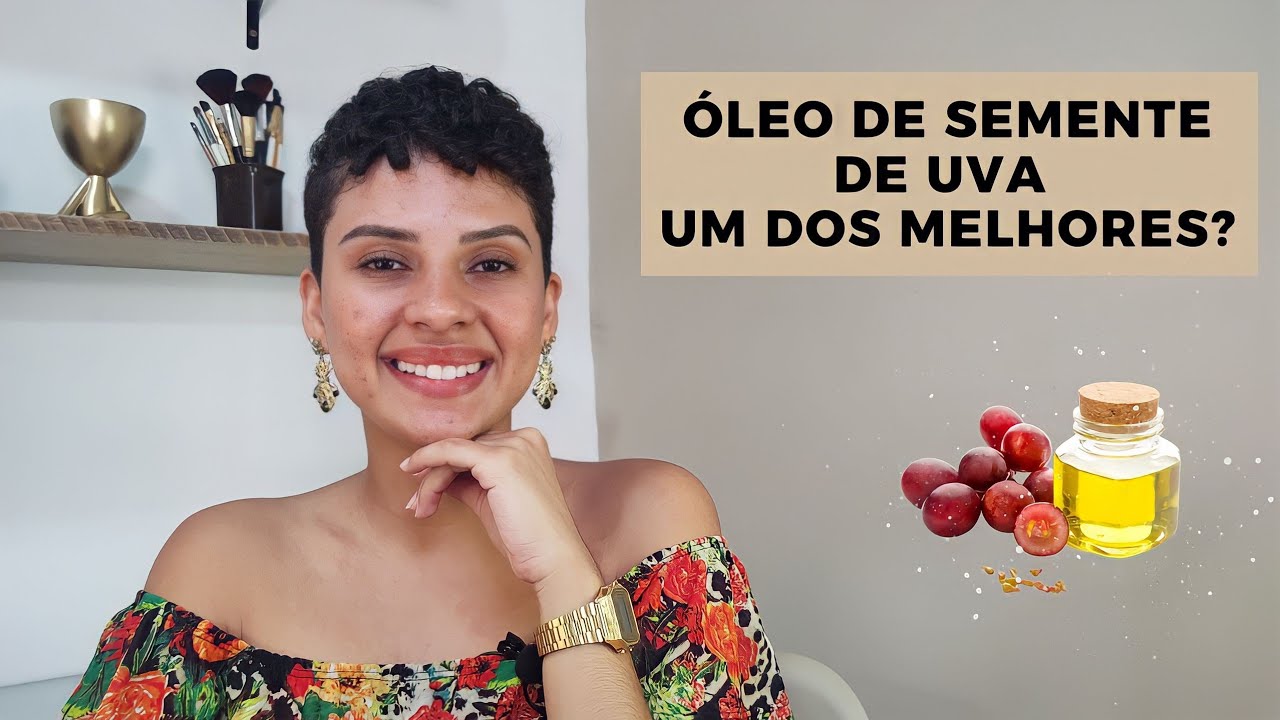 benefícios do óleo de semente de uva no cabelo &amp; rosto - YouTube