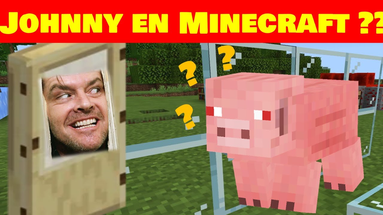Vindicador se vuele Johnny(El Resplandor) en Minecraft #Minecraft - YouTube