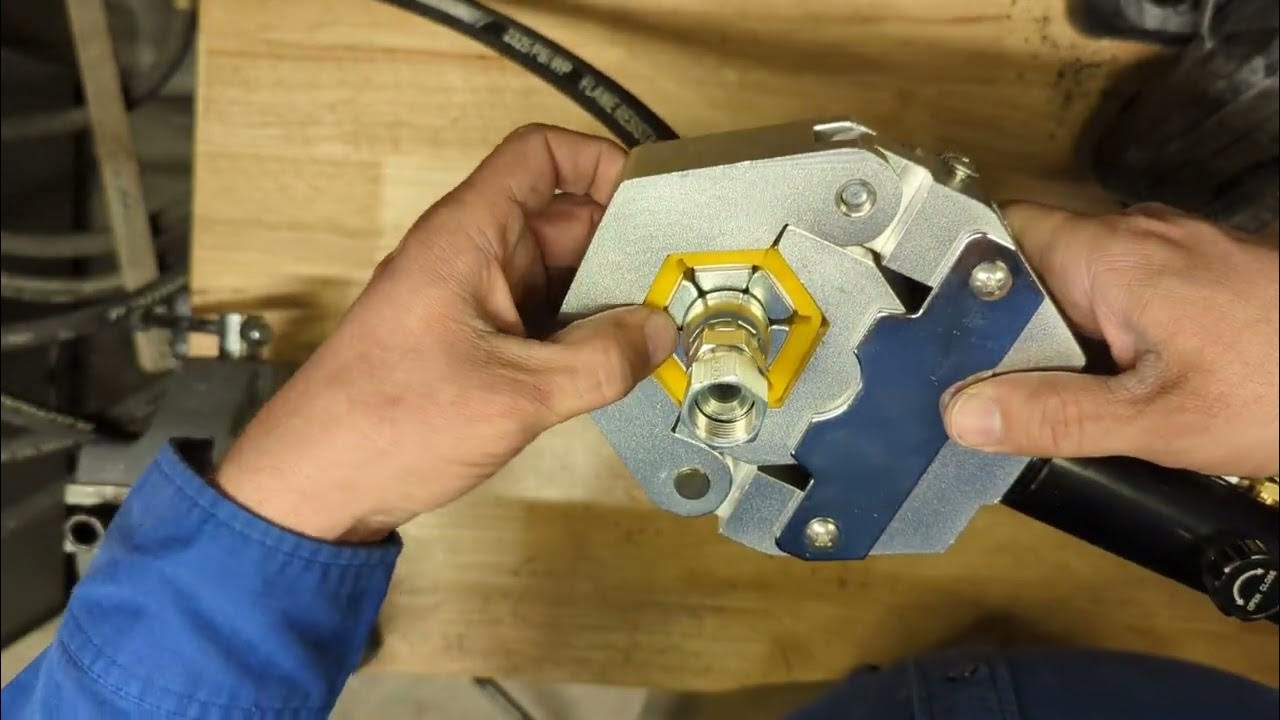 hydraulic hose repair tutorial YouTube