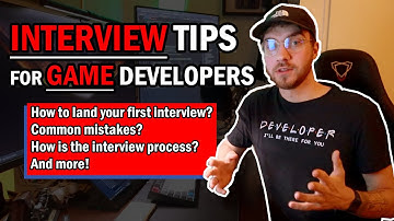 Interview Tips for Game Developers 🎮👨‍💻 | Common mistakes and my experience