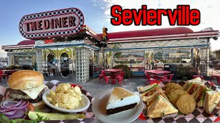 THE DINER (Retro Themed 50's Restaurant Review) SEVIERVILLE TN