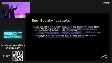 SEC-T 0x0E: Mikhail Shcherbakov - CodeQL in the hands of Bug Hunters