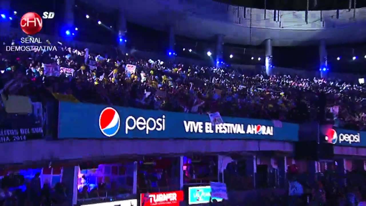 Melendi Festival de Viña del Mar 2014