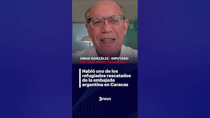 Habló uno de los refugiados rescatados de la Embajada Argentina en Venezuela
