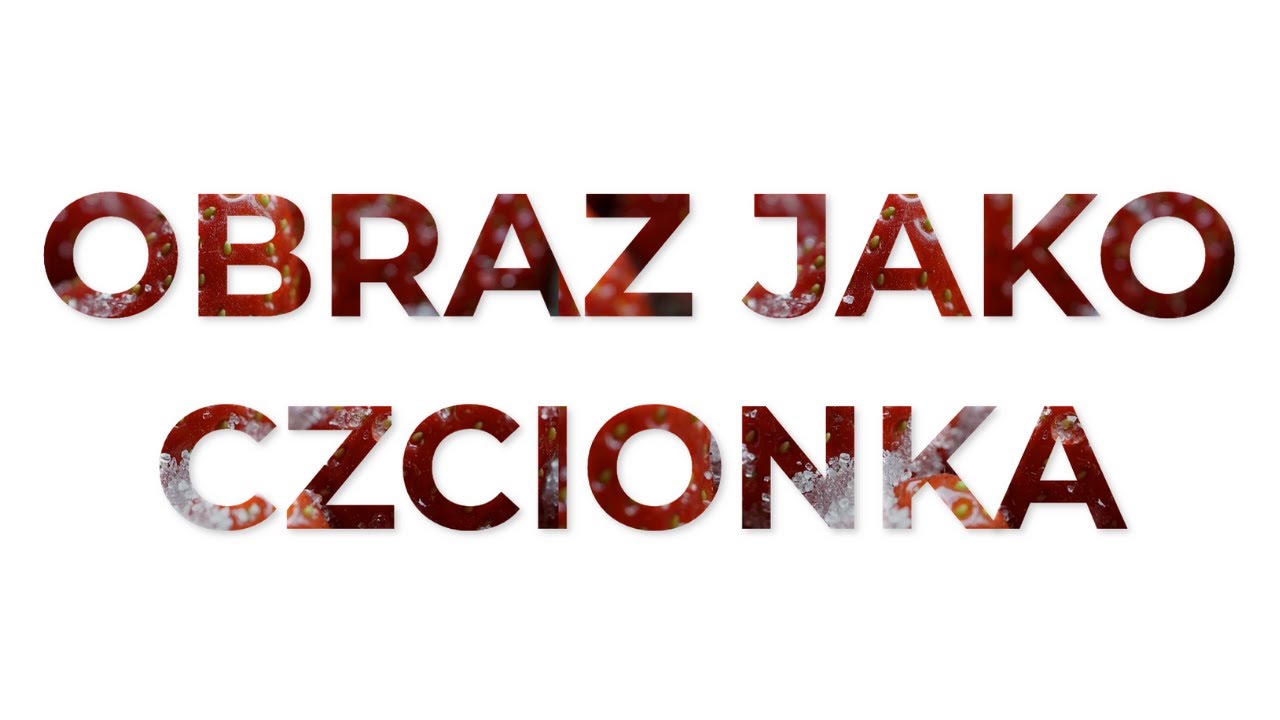 Jak Wstawić Obraz Jako Czcionkę W CSS?