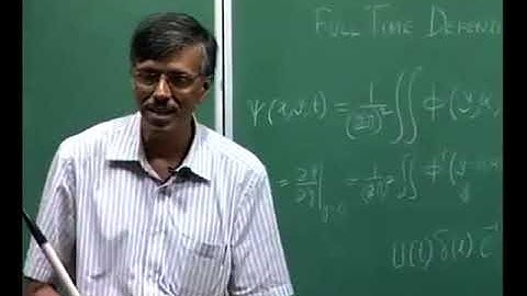 Lecture:17 Instability and Transition of Fluid Flows