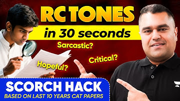 RC Tones in CAT 2025 🔥 Crack the Author