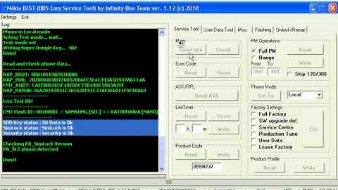 Video Tutorial BB5 Easy Service Tool -Video REPAIR SUPER DONGLE.flv