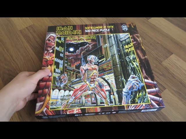 Iron Maiden 'Somewhere In Time' jigsaw puzzle - available now