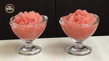 Watermelon Sorbet: The Easiest Summer Treat!