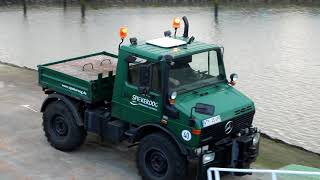 Unimog U1400 am Hafen