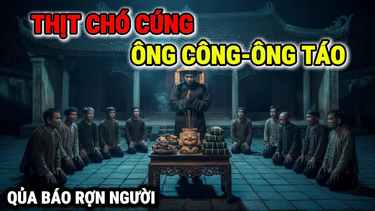THỊT CHÓ CÚNG ÔNG CÔNG ÔNG TÁO - QUẢ BÁO SÁT SINH Rợn Người Khiến Cả Làng Rùng Mình
