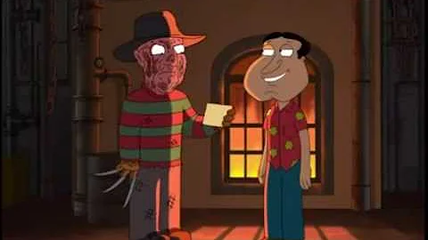 Freddy Krueger on Family Guy