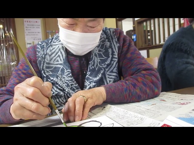 冬の絵葉書
