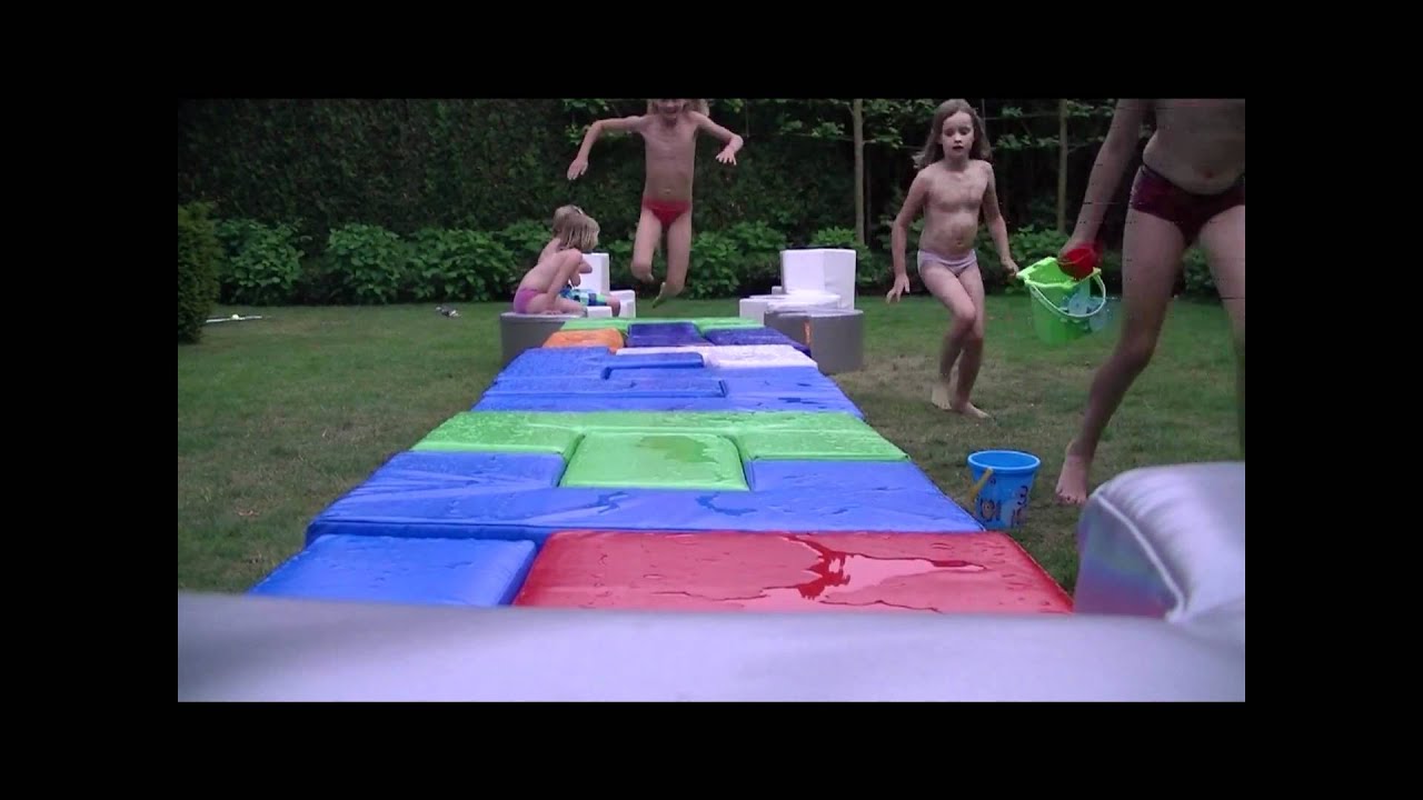 SJECK buikschuiven speelkussens -- loungekussens - speelblokken - play cushions - play blocks