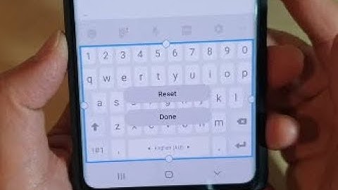 Galaxy S10 / S10+: How to Change Keyboard Size