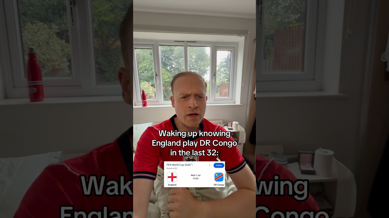 ENGLAND V CONGO 🏴󠁧󠁢󠁥󠁮󠁧󠁿🇨🇩 #england #worldcup #football #footballmemes #shorts #viral